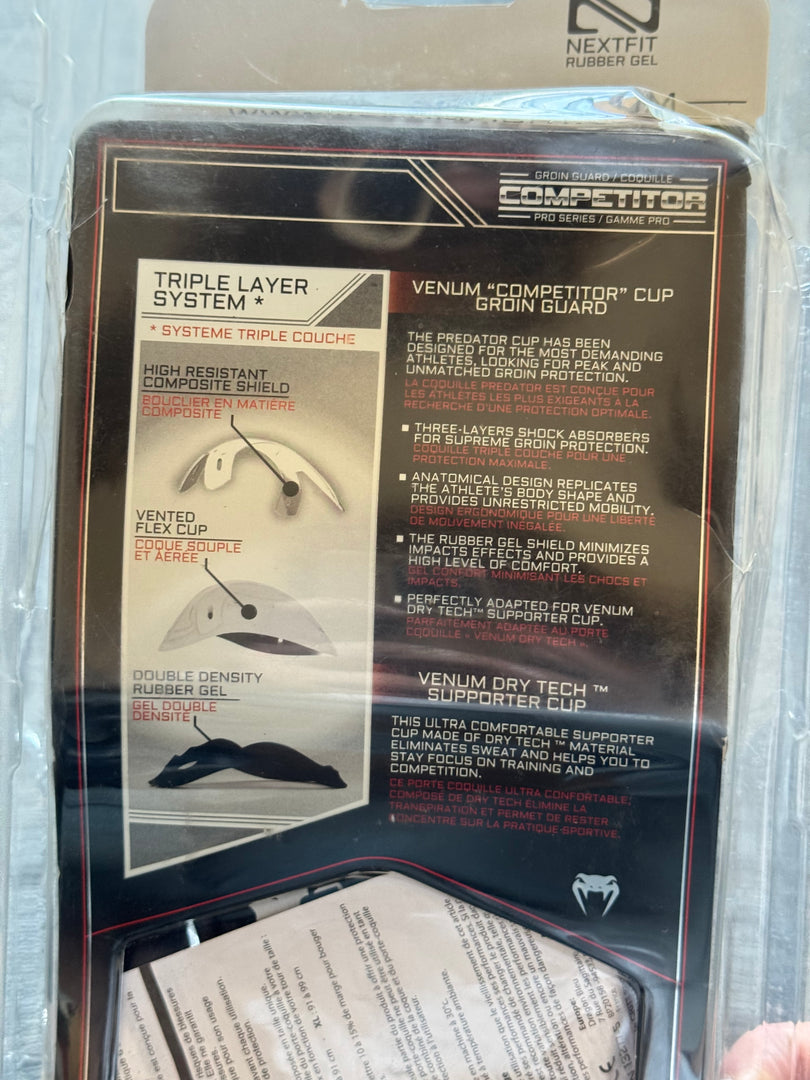 (M) Venum Competitor Pro Series Groin Guard протектор за слабини (Ново)