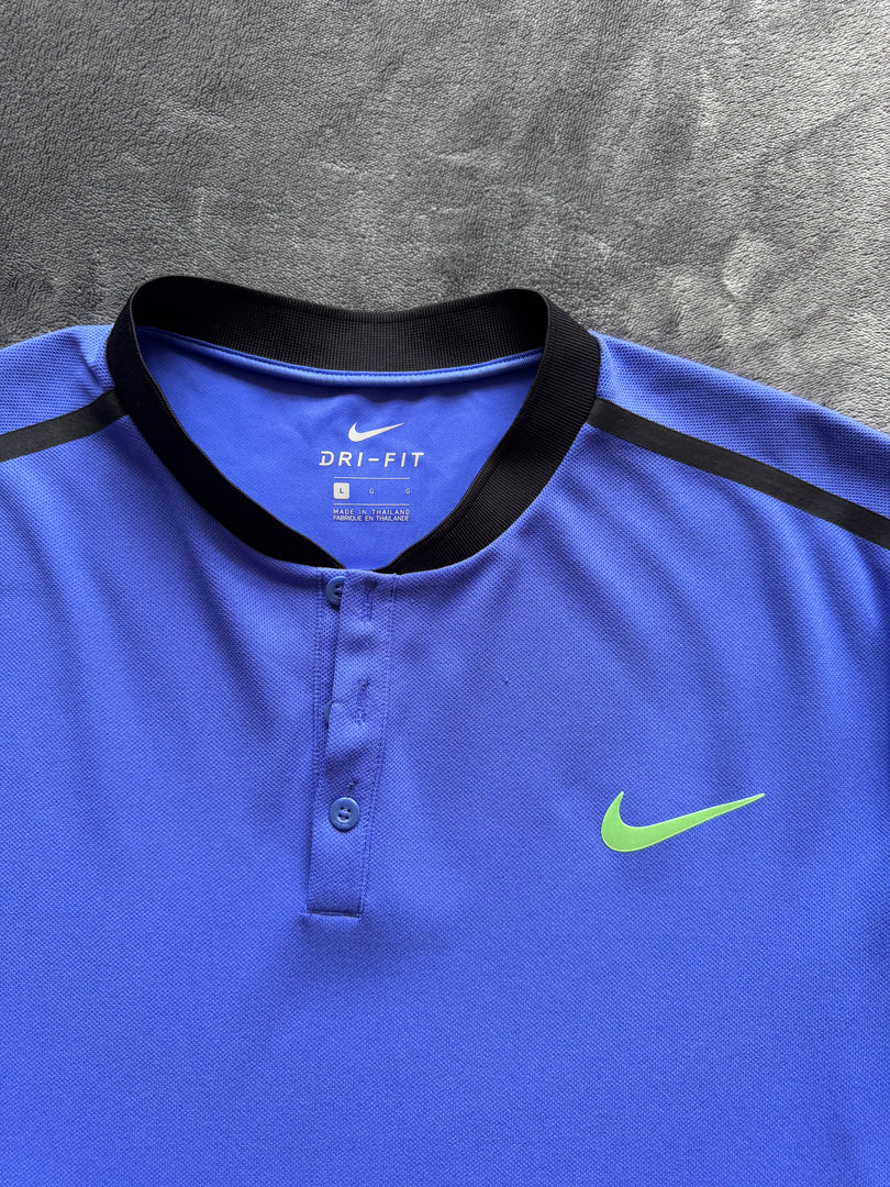 (ЗАБЕЛЕЖКИ) (L) Nike Dri Fit мъжка тениска (sunfaded)