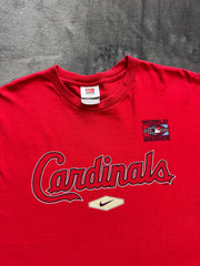 (XL) Nike x Cardinals World Series 2006 мъжка тениска