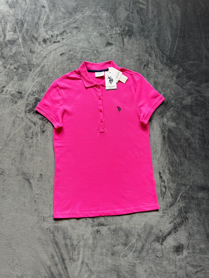 (M) (ДАМСКО) U.S Polo Assn. USPA Polo Shirt