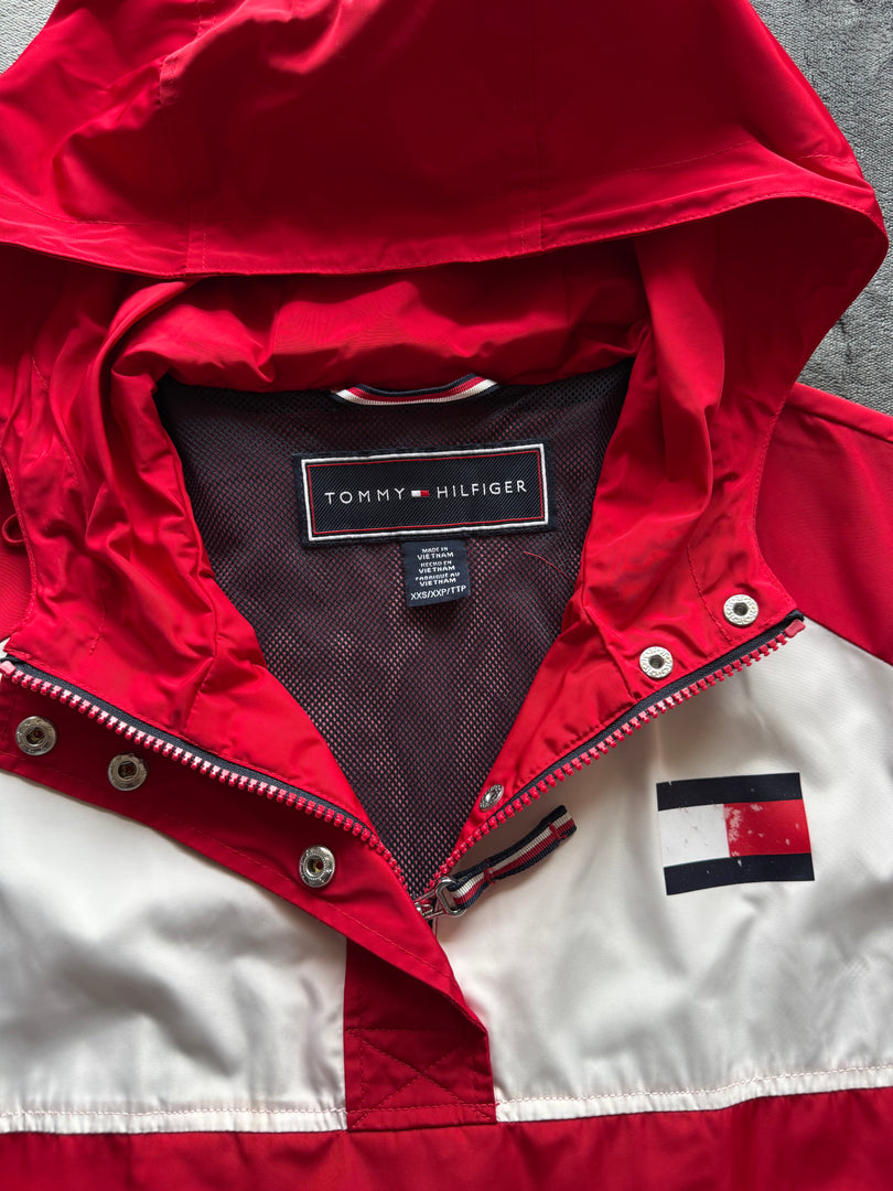 (XXS) Tommy Hilfiger ветровка (логото)