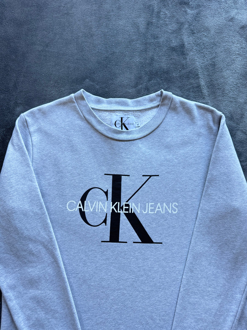 (S) Calvin Klein Crewneck Sweatshirt (по етикет М но отговаря на S)