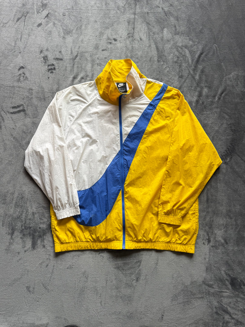 (УНИСЕКС) (M) Nike Swoosh УНИСЕКС ветровка (петно отвътре)