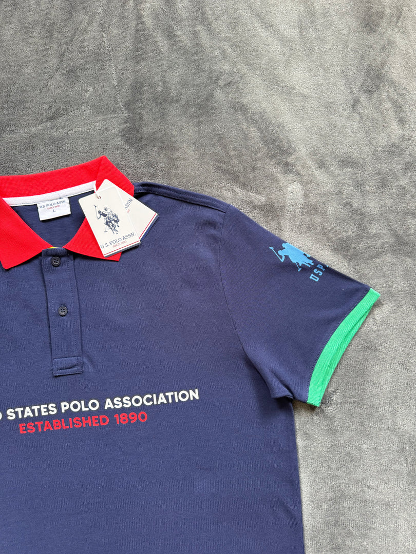 (L) U.S Polo Assn. USPA Polo Shirt