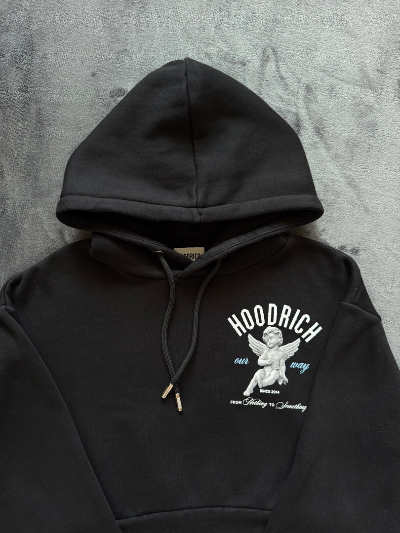 (ДАМСКО) (XS) Hoodrich Glow Cropped Hoodie