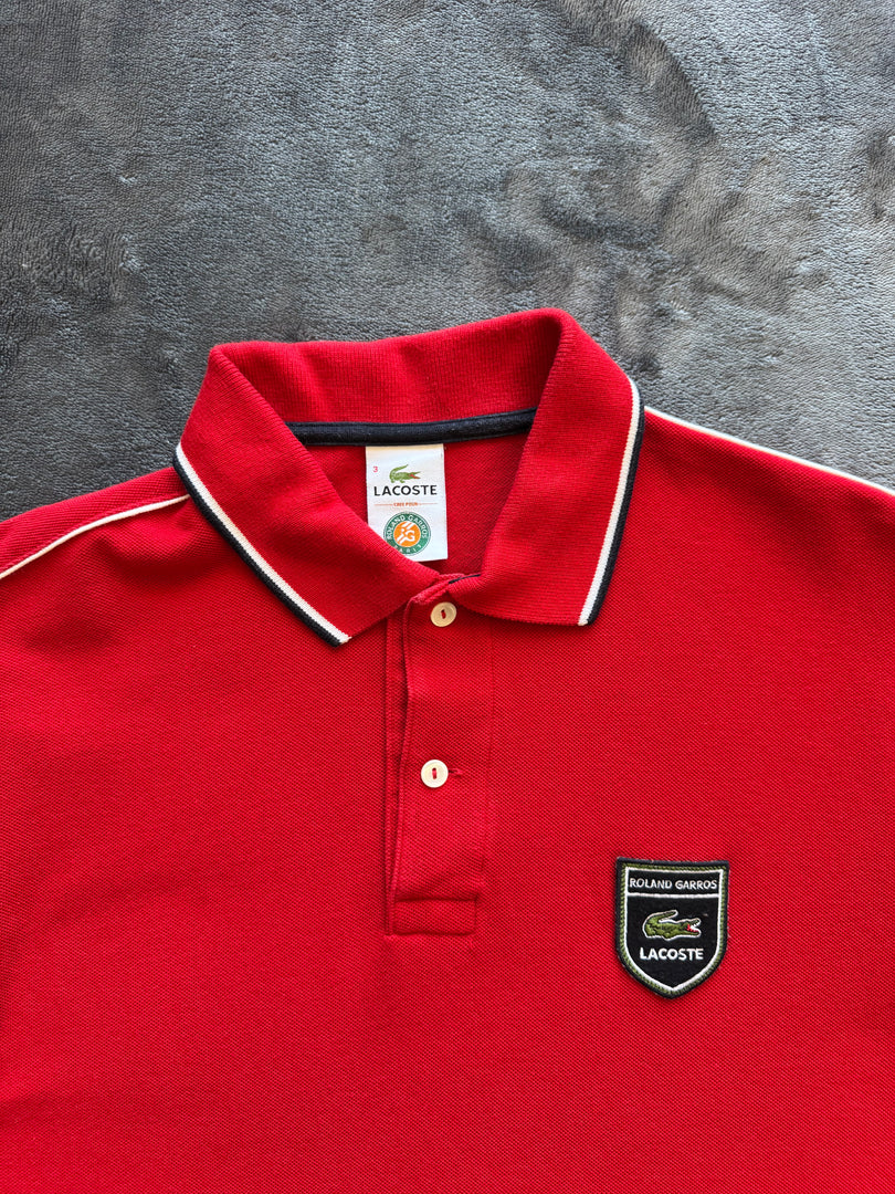 (S) Lacoste x Roland Garros мъжка поло тениска