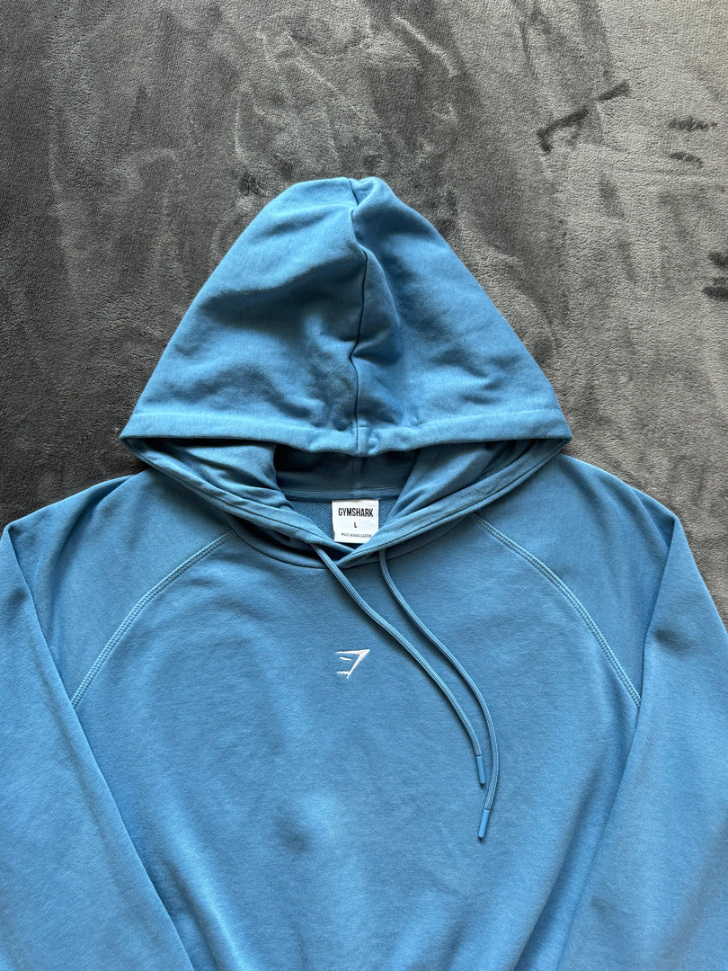 (ДАМСКО) (L) GymShark Cropped Hoodie