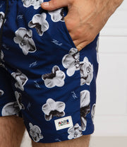 (НОВО) (S/M/L) Karl Lagerfeld Orchid мъжки плувни шорти (KL20MBM12 код на артикула)