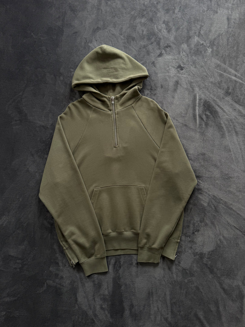 (S) Fear of God (FOG) Oversize Half Zip Hoodie