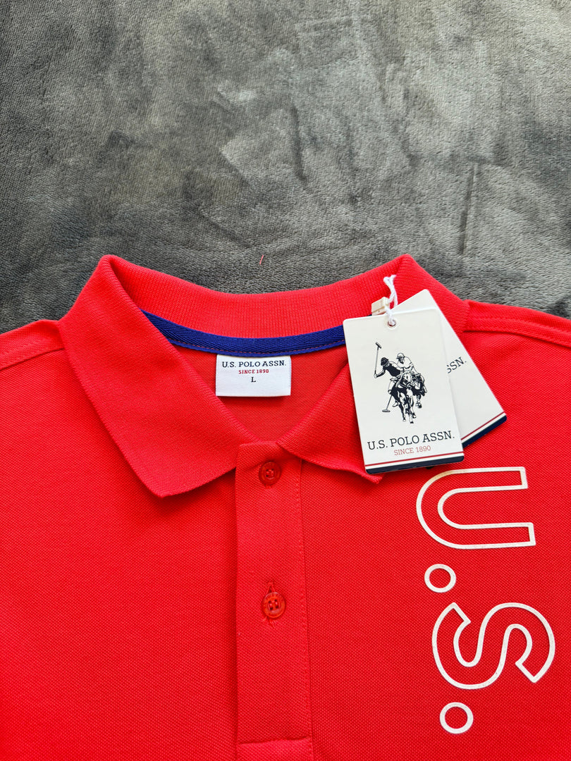 (L/XL) U.S Polo Assn. USPA Polo Shirt