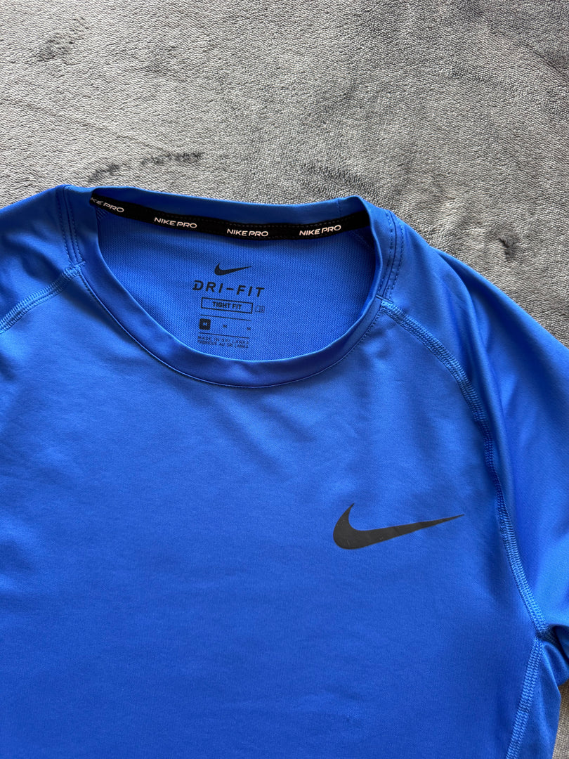 (ЗАБЕЛЕЖКА) (M) Nike Dri Fit Fitted мъжка тениска (дребна точица)