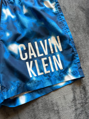 (ЗАБЕЛЕЖКА) (S) Calvin Klein мъжки плувни шорти (ЛАСТИК)