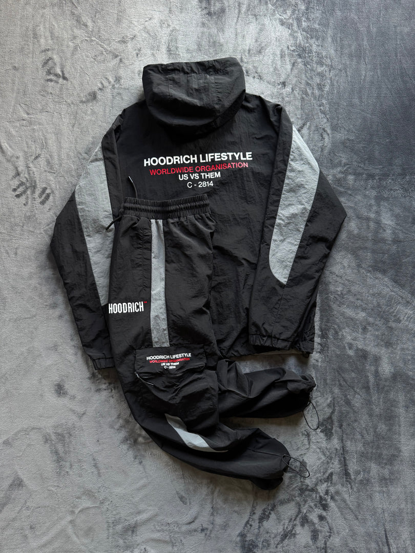 (Горно L / Долно М) Hoodrich OG Nylon Tracksuit (долнището е с етикет)