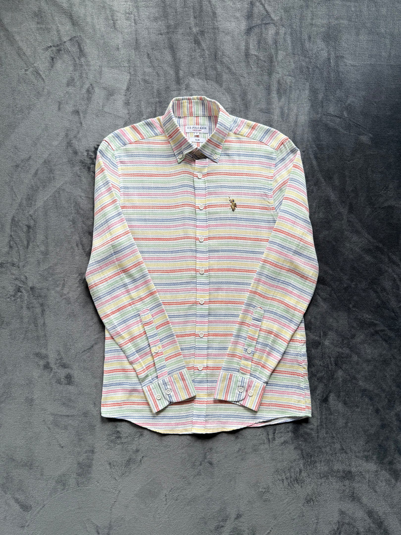 (S) U.S Polo Assn. Slim Fit мъжка риза