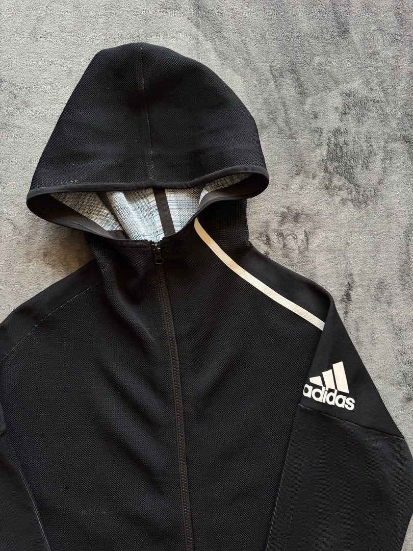(ЗАБЕЛЕЖКА) (ДАМСКО) (M) Adidas ZNE дамски суичър (ПЕТНО И БРИМКИ)