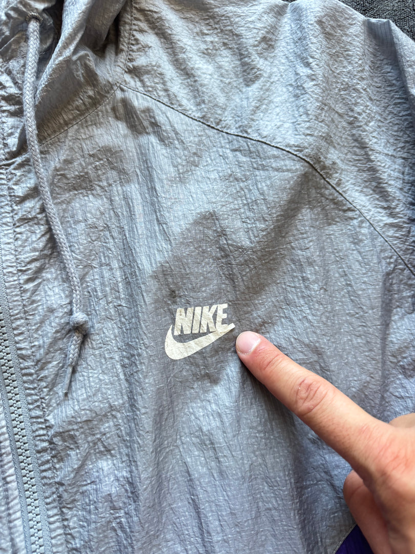 (M) Nike мъжка Ветровка (обелено лого)