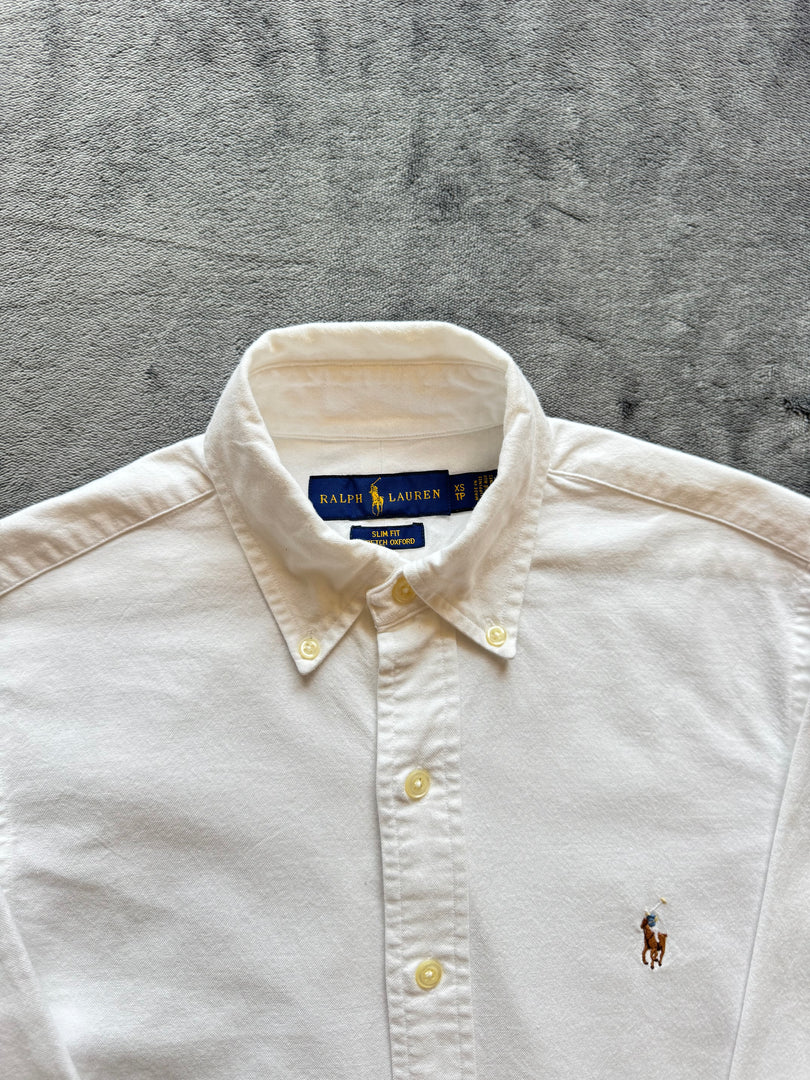 (XS) Ralph Lauren унисекс риза (петно) (по скоро за жена, умалена е)