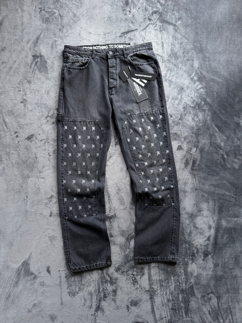 (M) Hoodrich OG Spam Logo Jeans (Ново)