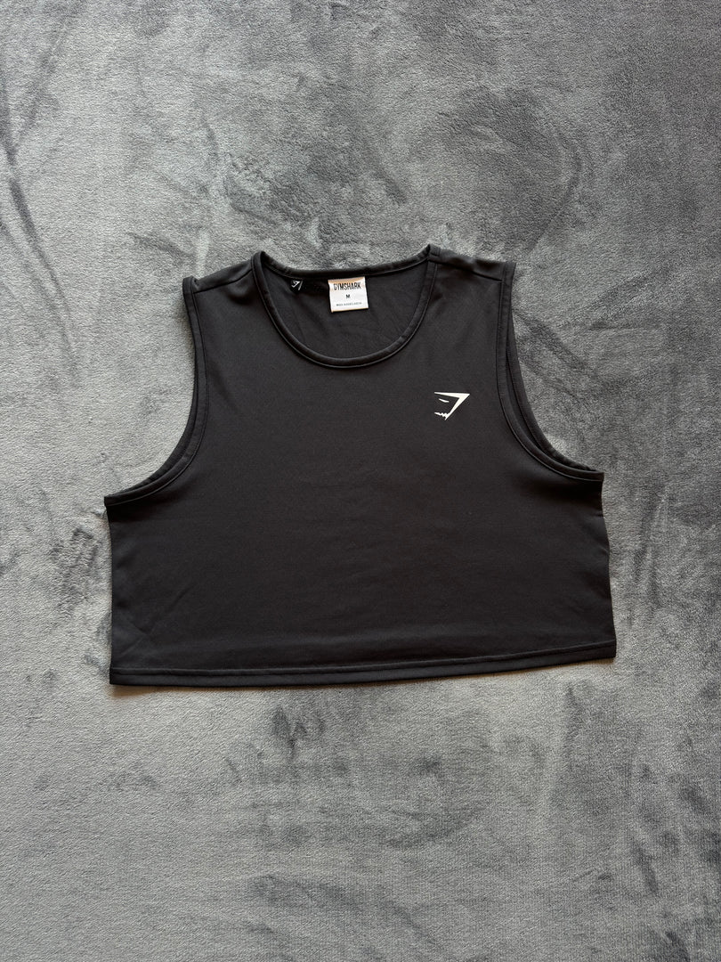 (ДАМСКО) (M) GymShark дамски кроп потник