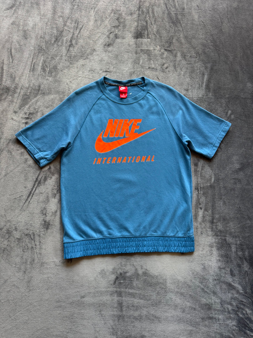 (M) Nike International мъжка тениска тип блуза с къс ръкав