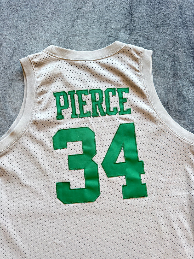 Nike x NBA Paul Pierce 34 Celtics мъжки баскетболен екип (горно М-ка / долно L-ка) (Length +2)