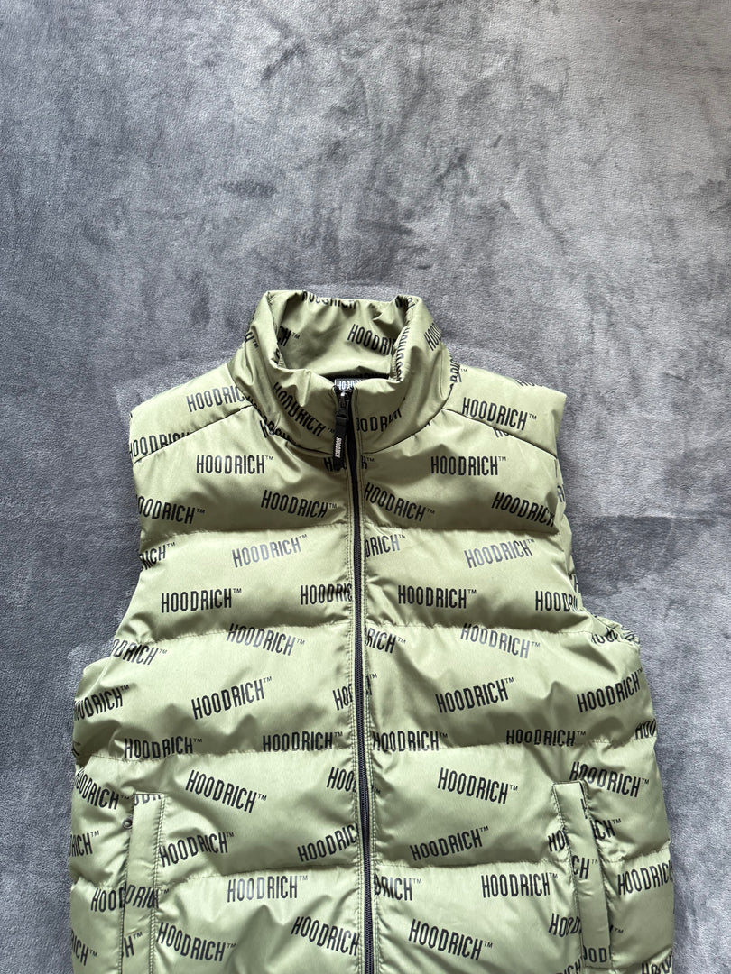 (M) Hoodrich Spam Logo Puffer Vest
