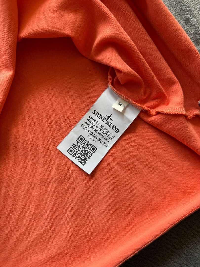 (M) Stone Island Slim Fit мъжка поло тениска