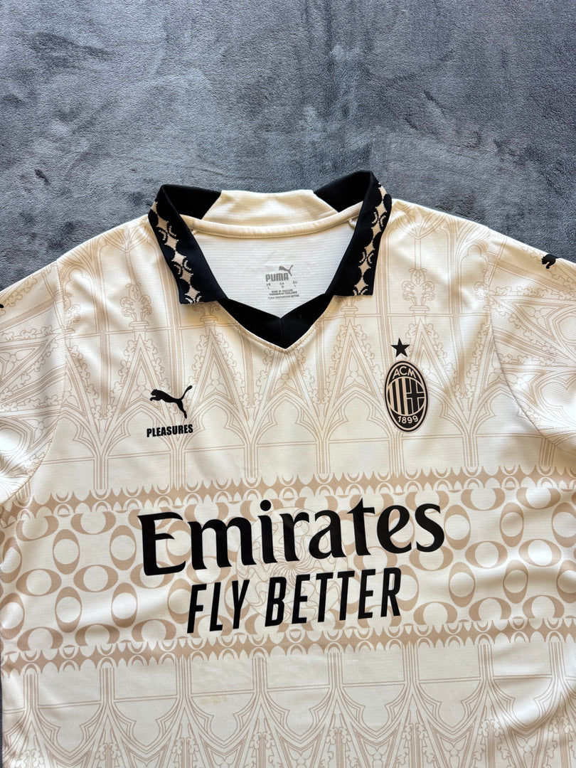 (L) PUMA x AC Milan x PLEASURES 4th Kit 23/24 мъжка тениска
