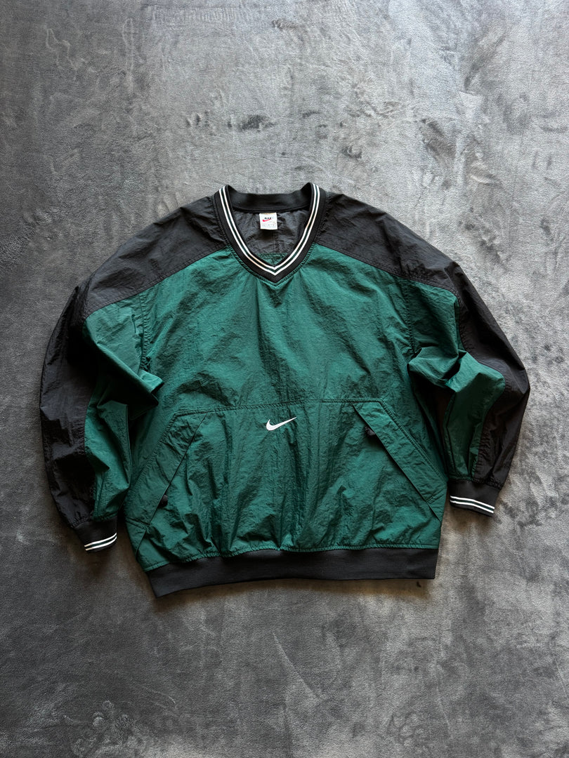(L) Nike мъжка ветровка / блуза от 90те години