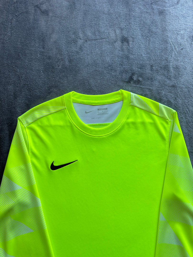 (M) Nike Dri Fit Football Slim Fit Longsleeve Shirt