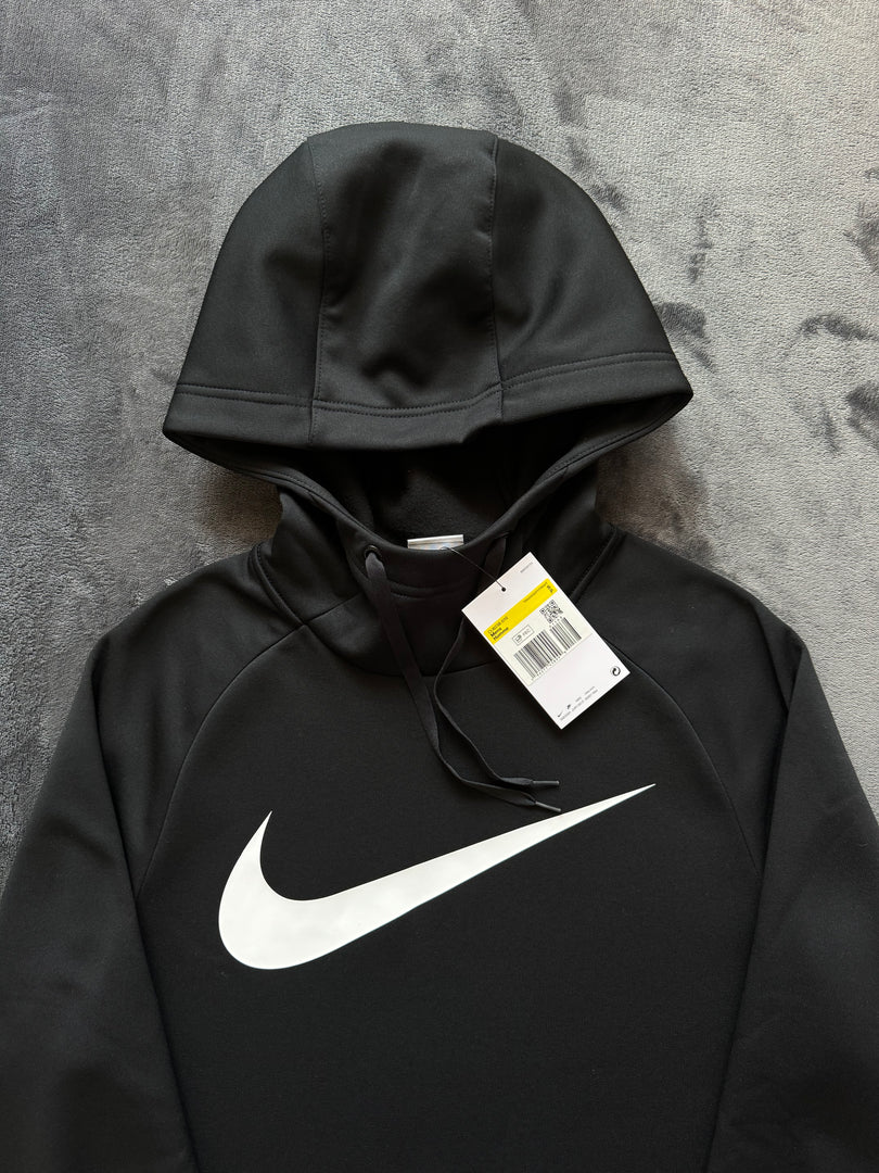 (L) Nike Swoosh Therma Fit Fleece Hoodie