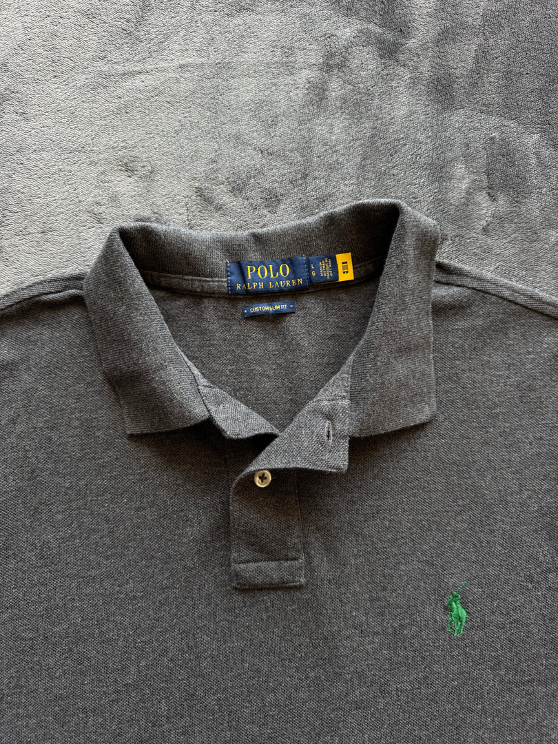 (L) Ralph Lauren Slim Fit мъжка поло тениска