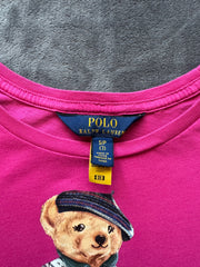 (ДЕТСКО) (7год.) Ralph Lauren POLO BEAR детска тениска (за момиче 7години)