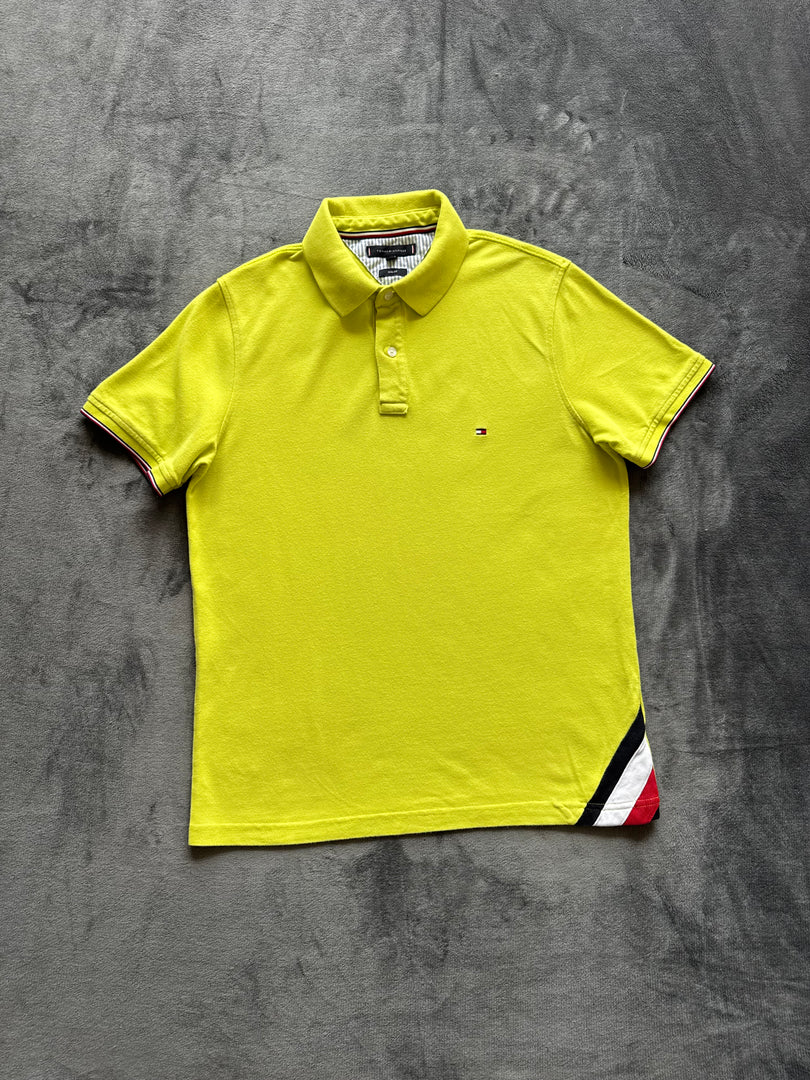 (L) Tommy Hilfiger Slim Fit мъжка поло тениска