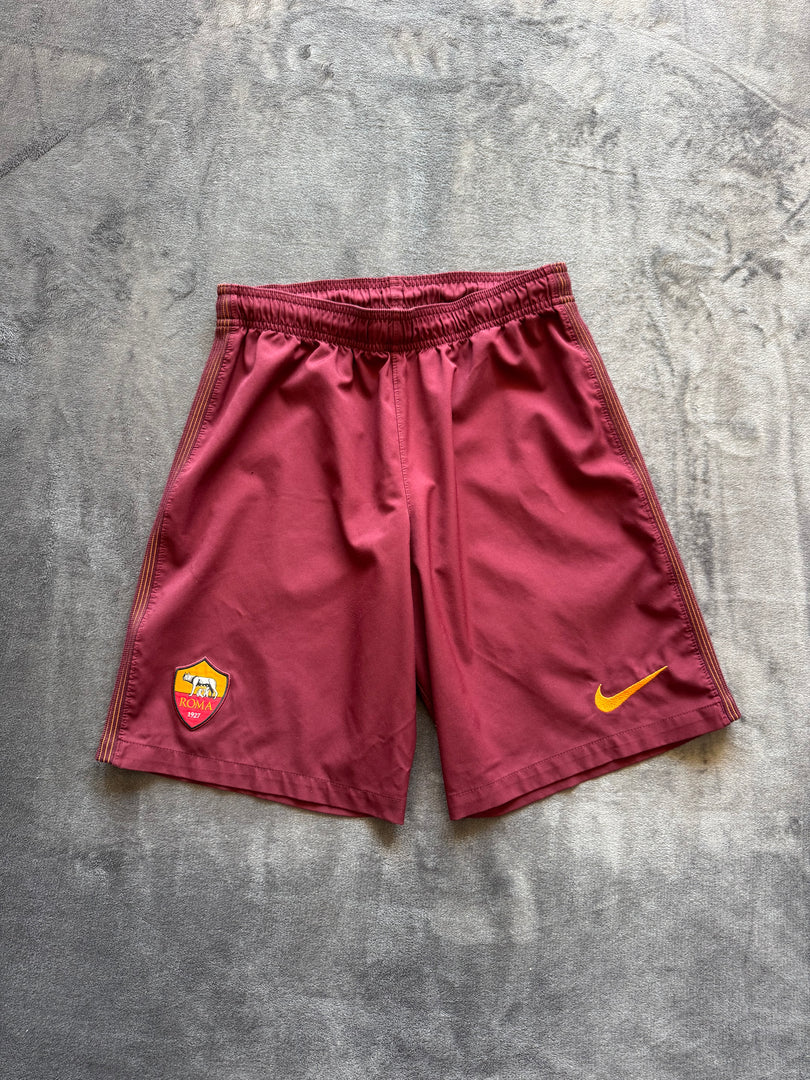 (ЗАБЕЛЕЖКИ) (S) Nike x Roma мъжки шорти (петънце /  бримка)