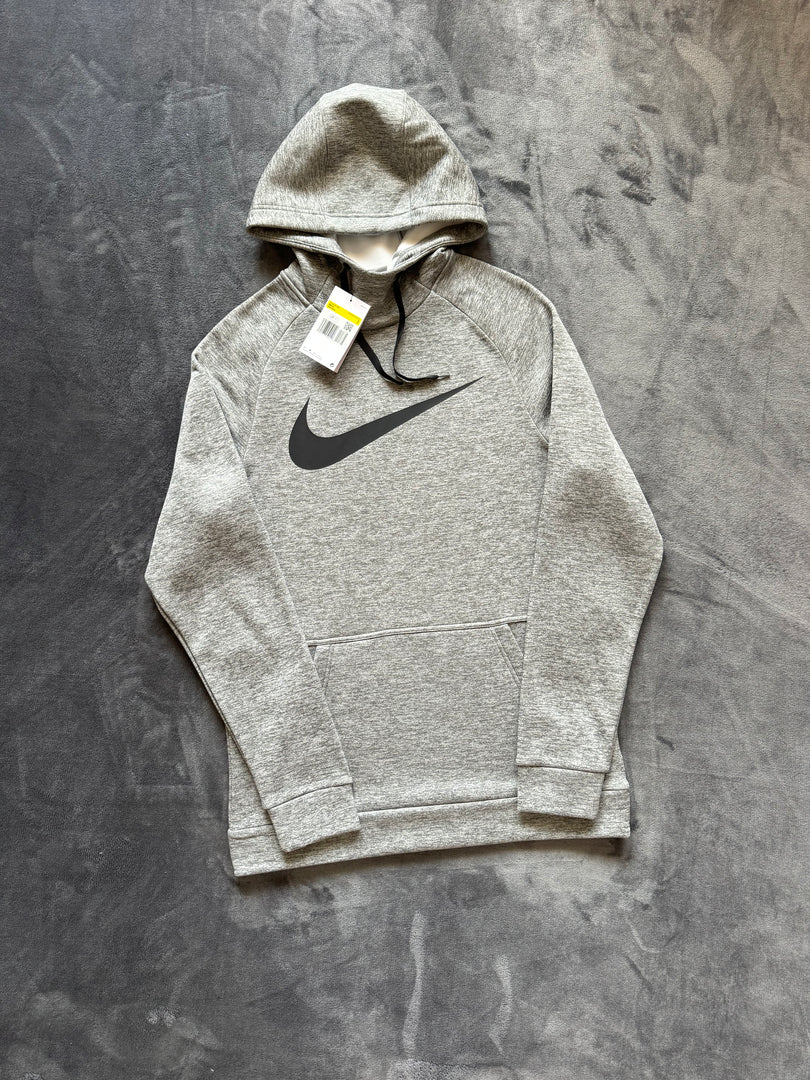 (L) Nike Swoosh Therma Fit Fleece Hoodie