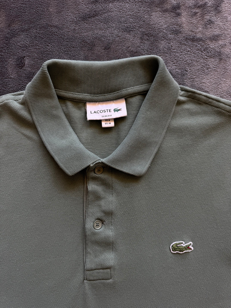 (ЗАБЕЛЕЖКИ) (M) Lacoste мъжка поло тениска (дупчици)