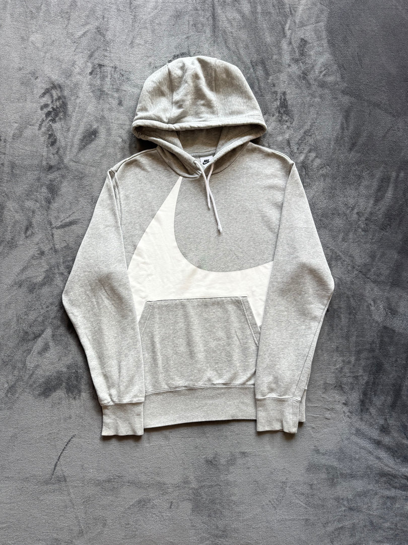 (ЗАБЕЛЕЖКА) (S) Nike Swoosh мъжки суичър (НАПУКАН ПРИНТ)
