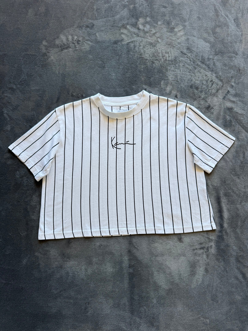 (ДАМСКО) (S) Karl Kani дамска кроп топ тениска