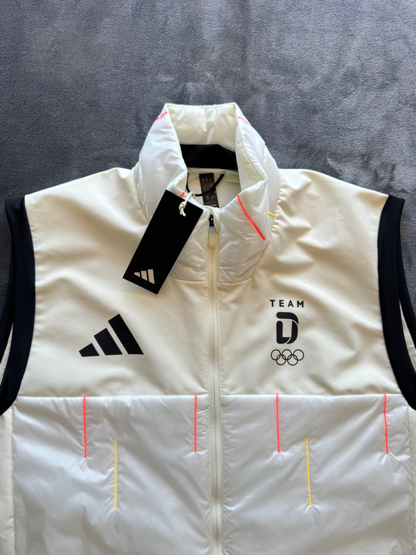 (НОВО) (M) Adidas Primaloft Team Germany мъжки елек