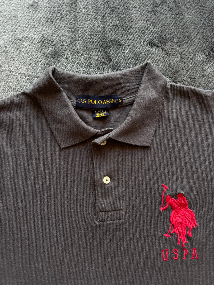 (ЗАБЕЛЕЖКА) (S) U.S Polo Assn. USPA мъжка поло тениска (SUNFADED)