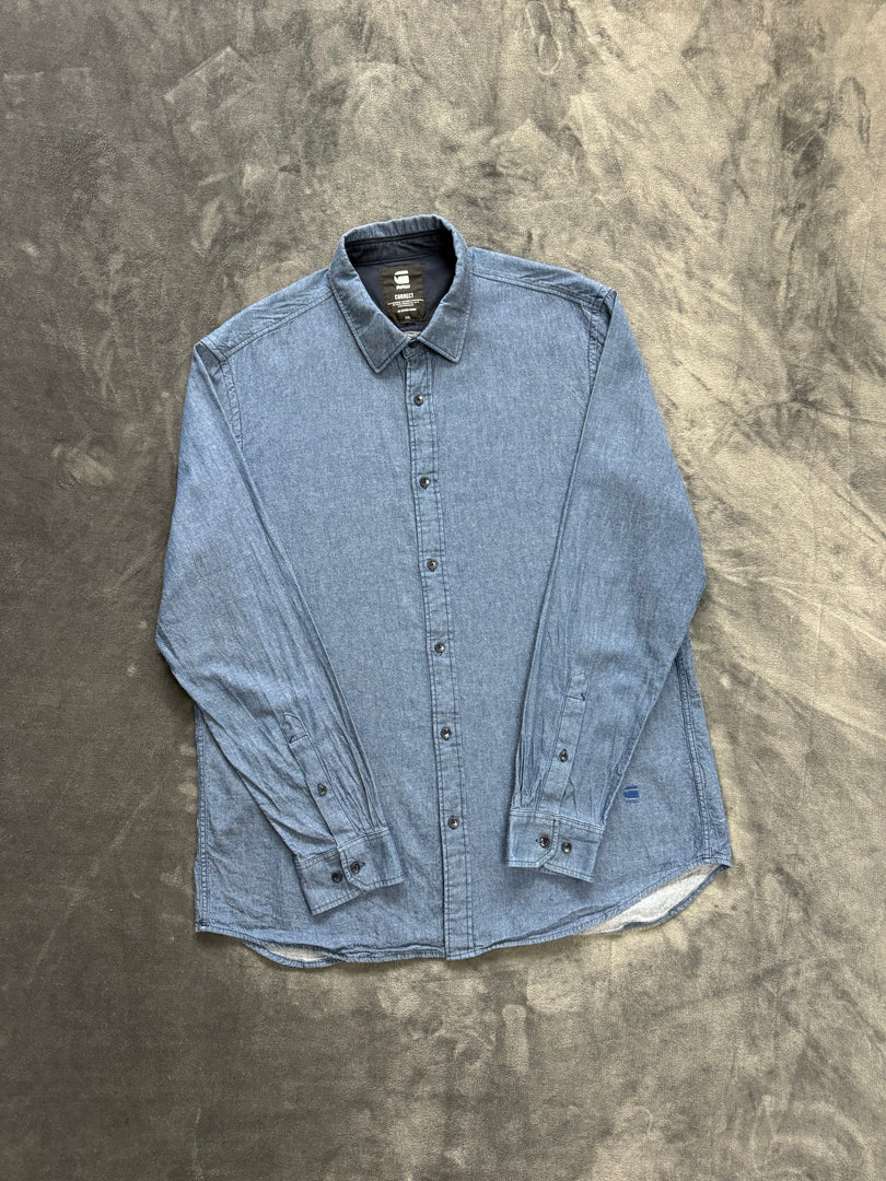 (XXL) G-Star RAW Denim Slim Fit Shirt