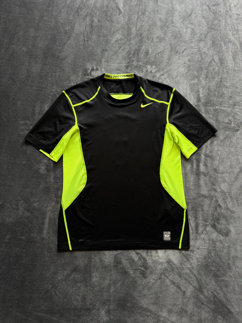 (ЗАБЕЛЕЖКИ) (M) Nike Pro Combat мъжка тениска компресия (лъсната от ютия)