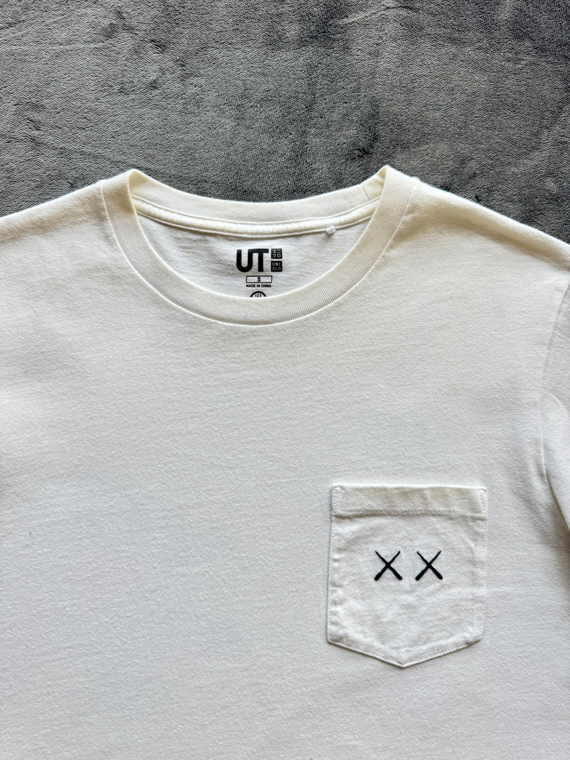 (S) KAWS × Uniqlo UT × Sesame Street мъжка тениска