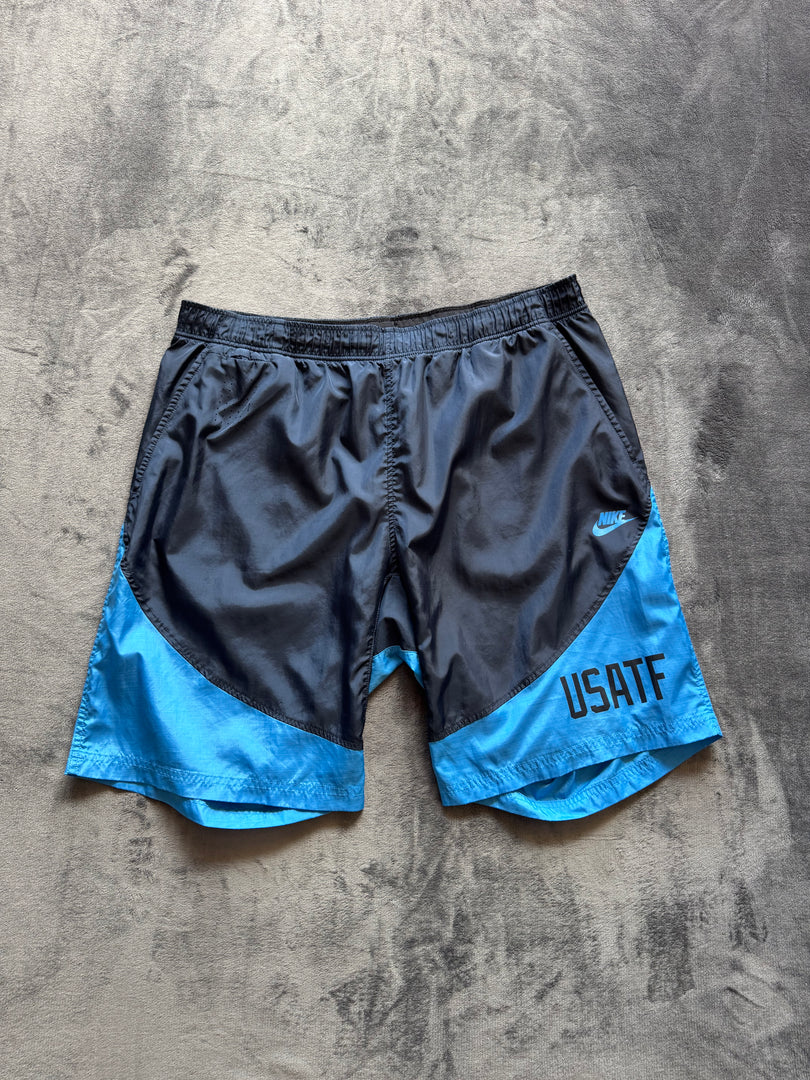 (ЗАБЕЛЕЖКА) (XXL) Nike Dri Fit мъжки шорти (ЛЕКО ПОТРИТО)