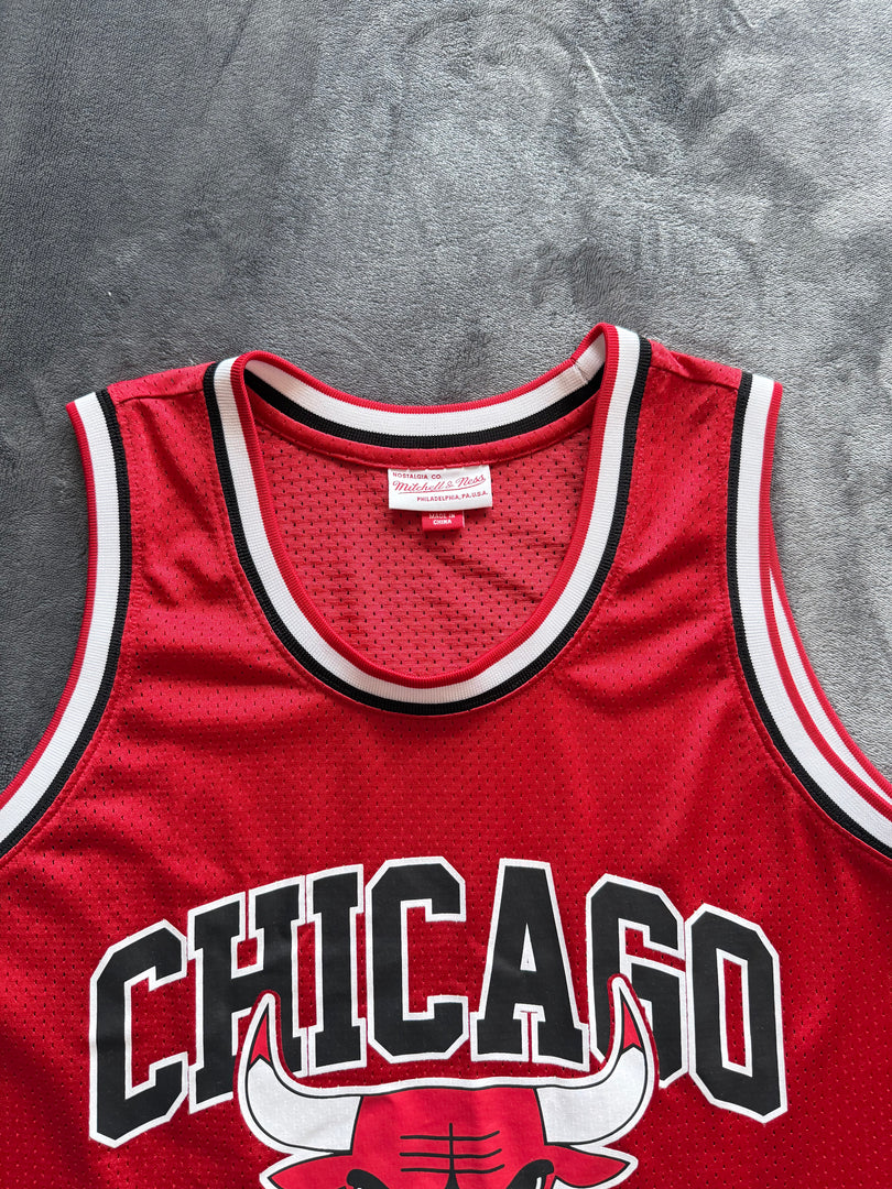 (S) Mitchell & Ness x NBA Chicago Bulls мъжки баскетболен потник