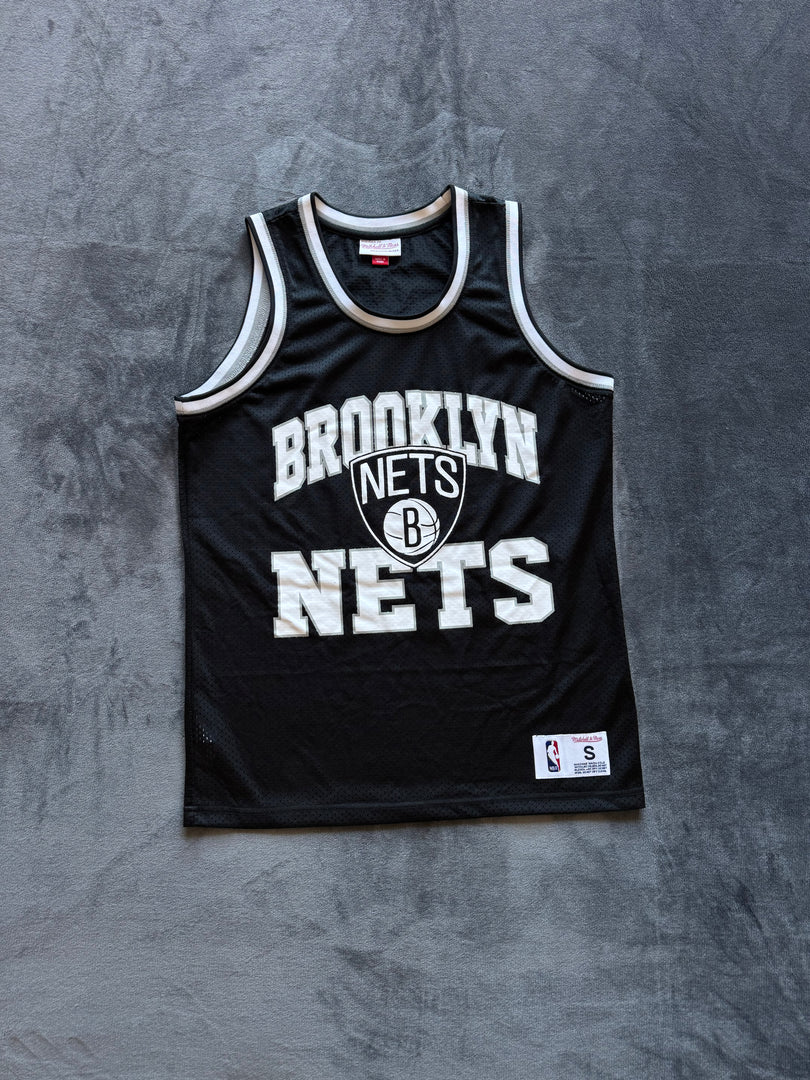 (S/M) Mitchell & Ness Brooklyn Nets мъжки баскетболен потник
