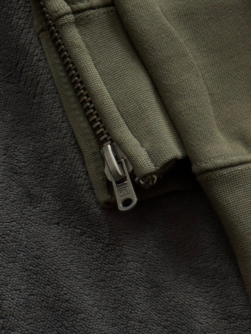 (S) Fear of God (FOG) Oversize Half Zip Hoodie