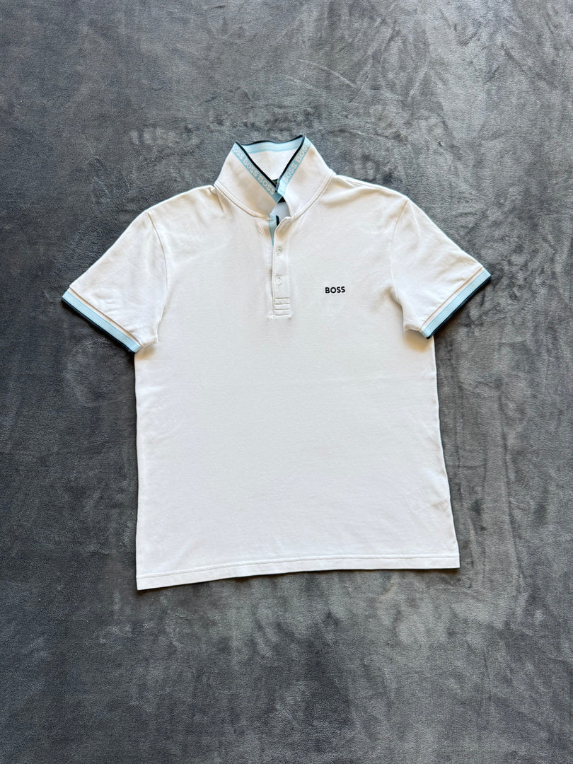(M) Hugo Boss Slim Fit мъжка поло тениска