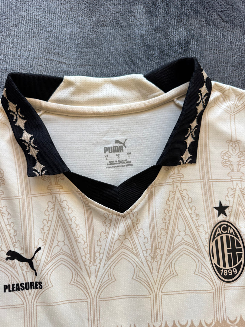 (L) PUMA x AC Milan x PLEASURES 4th Kit 23/24 мъжка тениска